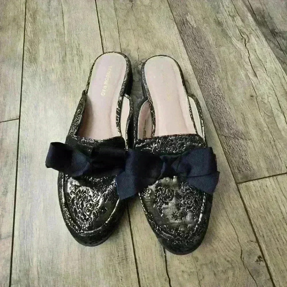 LONDON RAG  womens shoes, slide mules size 7.5 - Picture 3 of 8